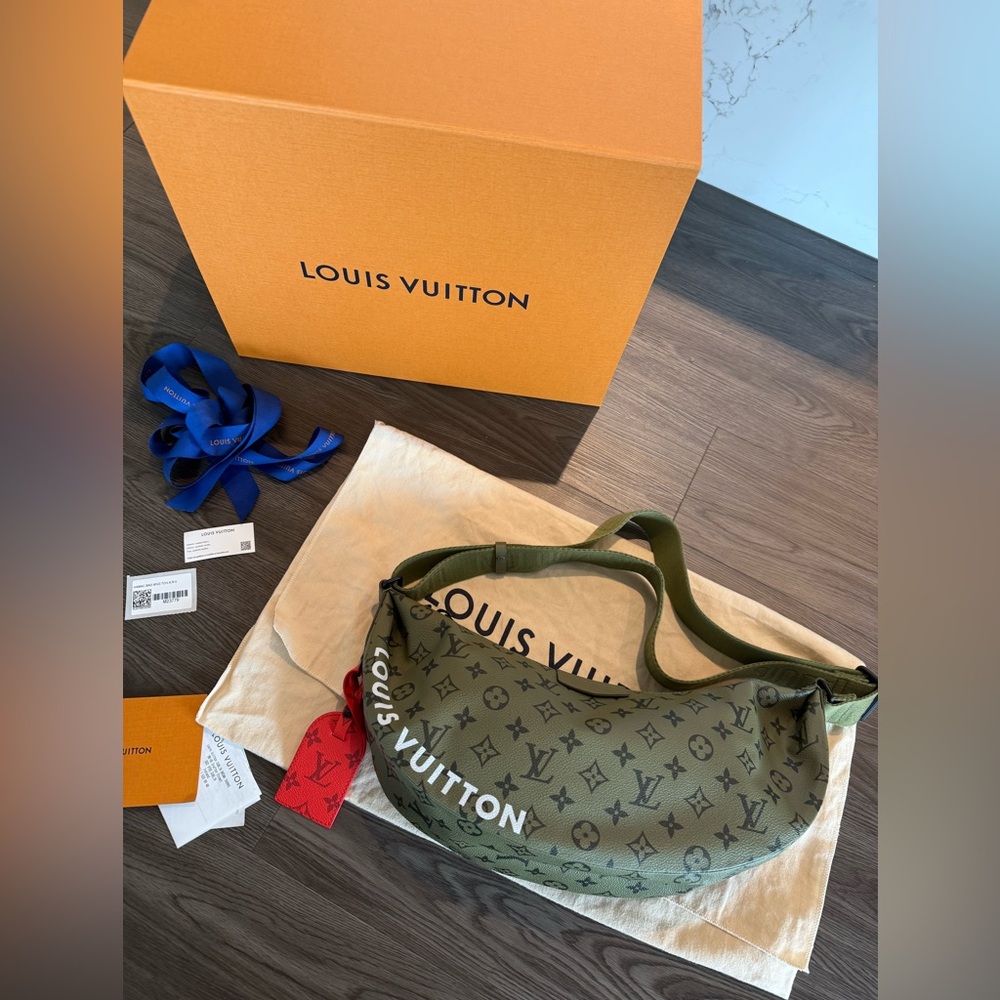 Rare Brand New Louis Vuitton Hamac Monogram Green - Picture 2 of 12